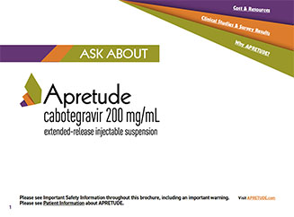 Ask about APRETUDE brochure